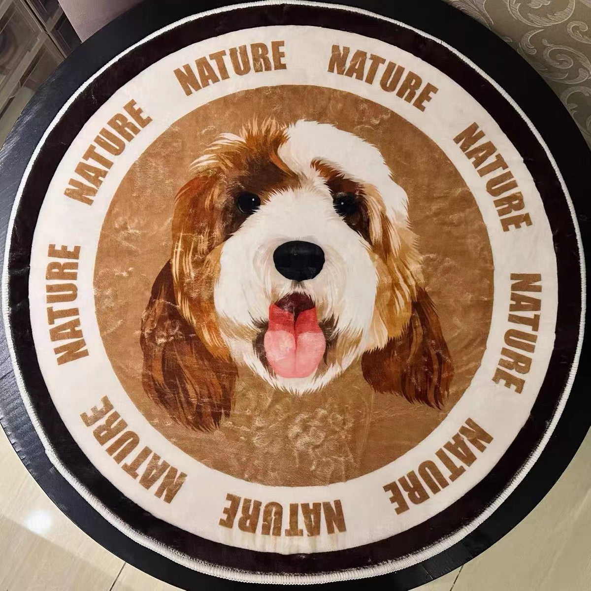 Custom Pet Portrait Rug โ Personalised Dog or Cat Mat